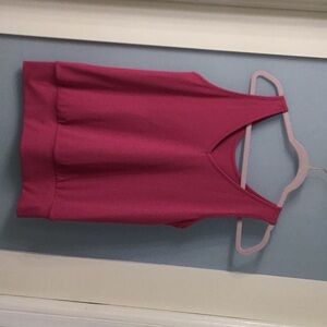 Stylish Pink Sleeveless Top